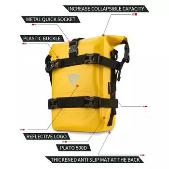 Universal Frame Crash Bars Waterproof Bag Repair Tool Placement Bag For HONDA Suzuki BMW R1200GS Yamaha Motorcycle Bag Parts
