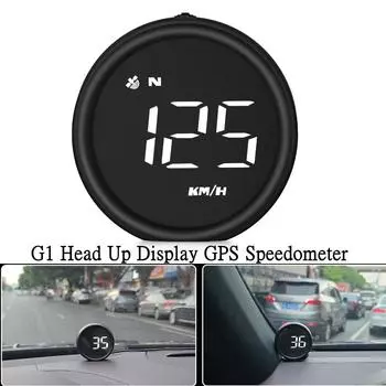 Универсальный автомобильный HUD G1 Smart Digital Gauge GPS-система бортовой компьютер цифровой проекционный дисплей автоматический спидометр для всех автомобилей