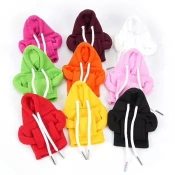 Universal Gear Shift Hoodie Cover Shift Cover Gear Handle Decoration Fits Manual Automatic Car Shift Lever Interior Decor Casual белый