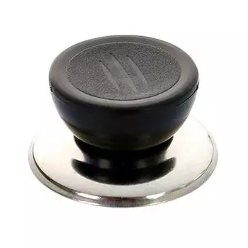 Универсальная стеклянная крышка Lib, ручка, колпачок, термостойкая, кастрюля, кастрюля, крышка, ручка, сменная, подъемная ручка, кухонная утварь, ручка чёрный