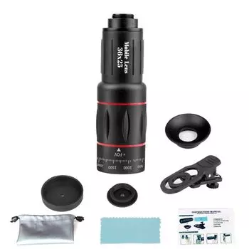 Universal HD Optical Cell Phone Lens Monocular Mobile Phone Lenses Smartphones style 7