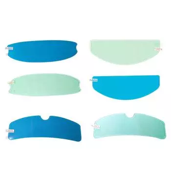 Universal Helmet Clear Anti-Fog Patch Film Rainproof Lens Film For Motorcycle Visor Clear Anti-Fog Patch Moto Accessories