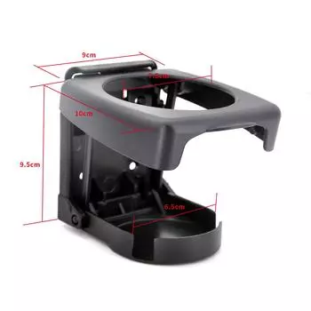 Universal High-quality Folding Car cup holder Black Drink Holder Multifunctional Drink Holder Auto Supplies Car Cup Car Styling серый