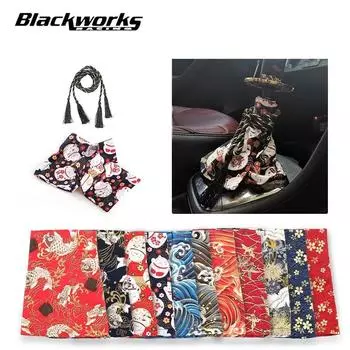 Универсальный JDM Samurai Gearbox Gear Decoration Parts Lever Cover Racing Switch Knob Collars Cover Car Accessories