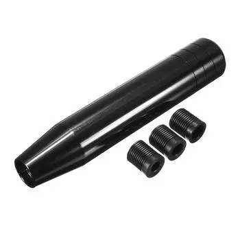 Universal Manual Car Gear Shift Knob Racing Car Shift Gear Knob With 3 Adapters For Truck Racing Car чёрный
