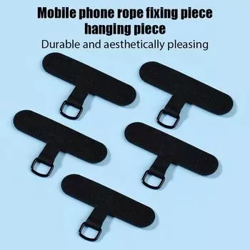 Universal Mobile Phone Anti-lost Lanyard Card Gasket Replacement Detachable Phone Hanging Cord Strap Nylon Patch Tether Pad