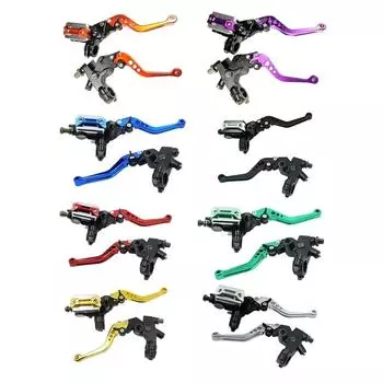 Universal Motorcycle Clutch Brake Handle Drum Lever Fit For BMW Honda Suzuki Motorbike Accessories Modificat 7/8 22mm Universal фиолетовый