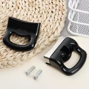 Universal Pot Handles with Screws Single Hole Pressure Cooker Ear Replacement Pan Short Side Handle Grip Cookware Sauce Pot