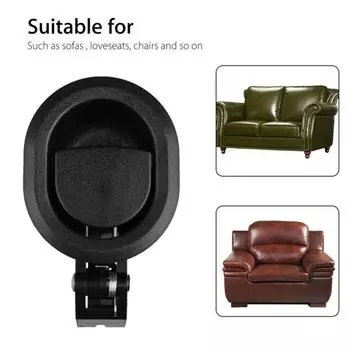 Universal Recliner Replacement Pull Handle Chair Sofa Couch Release Lever Black