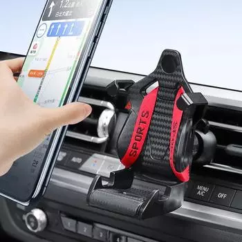 Universal Seat Style Mobile Phone Holder Car AirVent Clip Mount Holder Car Racing Outlet SeatHolder Air Design Navigation Amagi золотой