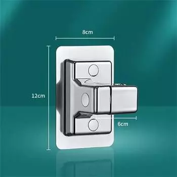 Universal Shower Head Holder Adjustable Wall Mounted Shower Holder Self-Adhesive Showerhead Handheld Bracket Bathroom Accessory чёрный