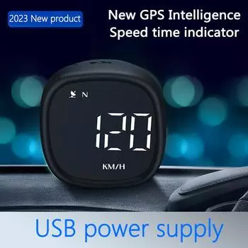 Universal Smart Digital Speedometer M30 Car HUD HD GPS Speed Projection for Windshield B1 Obd2 Safety Alarm Auto Accessories