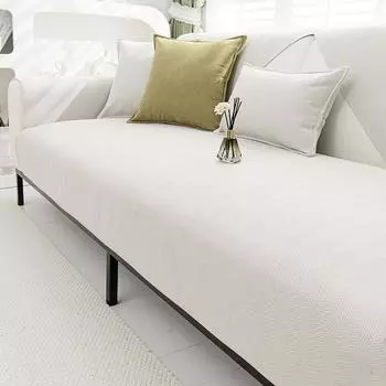 Universal Sofa Cover In Chenille Textures Non-Slip Couch Cover Towel Sofa Protective Mat For Living Room Decoration Sofa Cushion 70x70cm-1pc