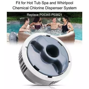 Universal Spa Water Maintenance Chemical Connect Chlorine Dispenser Compatible for P05345 P03821 Hassle Free Maintenance