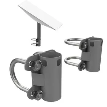 Universal Starlink Dish Holder - U-Bracket Mount for Multiple Surfaces серый
