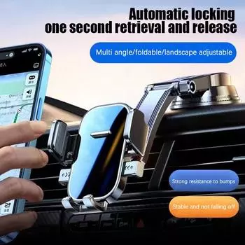 Universal Sucker Car Phone Holder 360° Windshield Car Support Interior Accessories Bracket Mobile Car Dashboard Cell V1I9 чёрный