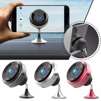 Универсальный автомобильный держатель для телефона на присоске с регулируемым углом наклона и выходом для держателя телефона, навигация, устойчивая к падению чёрный
