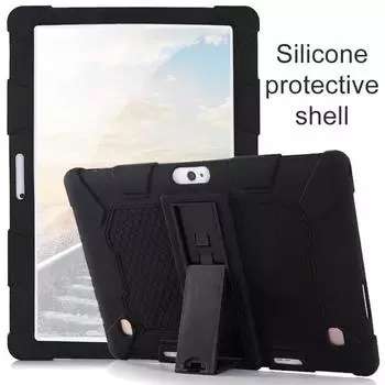 Universal Tablet 10.1 Case Soft Silicone For 10 10.1 Silicone Comes Tablet Case Shockproof Inch Y2T6 blue-One-size