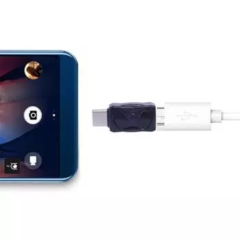 Universal USB C to Micro USB Adapters USB C Female to Micro USB Male Adapters for Phones Tablets Support Charge & Data