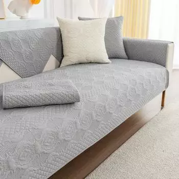 Universal Washed Cotton Sofa Cushion for All Seasons Modern Simple Non-slip Sofa Seat Cushion 70*70cm