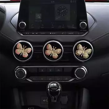 Universal Water Butterfly Auto Air Freshener Durable. Exquisite Butterfly Air Conditioning Car Air Outlet Perfume Clip