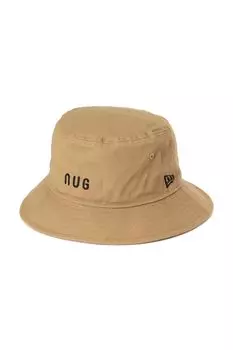 Universe NEW ERA Collaboration Unisex Bucket Hat Golf Hat FR [Nano Golf] (Brand Logo/Embroidered Logo) / / 030-4287101 040_Beige