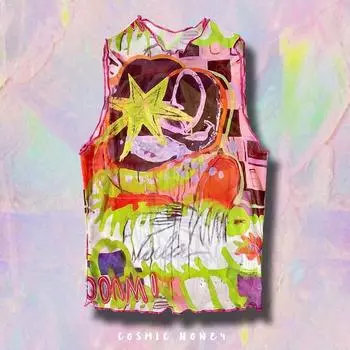 Universe Yabi Millennium Print Abstract Sleeveless Vest Aby abstract S
