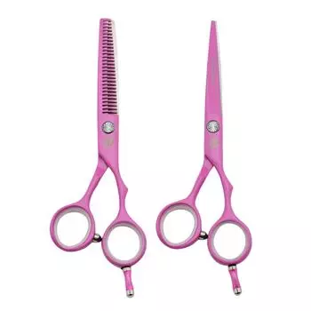 Univinlions 5,5 дюймов розовые ножницы для волос профессиональные парикмахерские ножницы парикмахерские аксессуары ножницы для стрижки волос филировочные ножницы