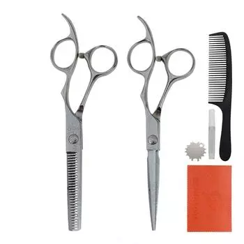 Univinlions 5,5-дюймовый дамасский набор ножниц для волос, профессиональные парикмахерские ножницы, расческа, парикмахерские аксессуары, инструменты для стрижки волос, филировочные ножницы