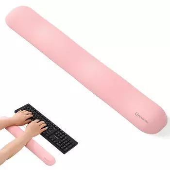 UnivoColors Эргономичная подставка для запястья из пеноматериала с эффектом памяти Снижает усталость Подходит для ноутбуков и клавиатур Подушка из пеноматериала с эффектом памяти Премиальный полиуретановый материал Давление тела