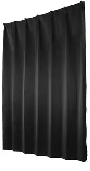 Универ Блэкаут Драпировка Ширина 150см x Длина 1 Шторы, Черный, 210см, Панель, HAZ-D0112 чёрный