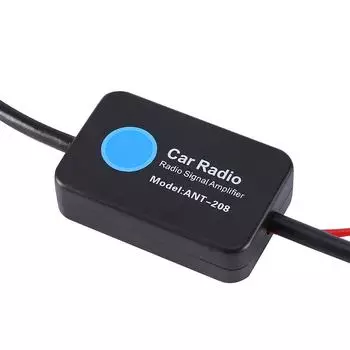 Универсальная 12 В автомобильная FM-радиоантенна, усилитель приема, усилитель, автомобильная встроенная антенна, антенна для установки на транспортное средство армия зеленый