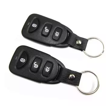 Универсальная 12 В автомобильная охранная сигнализация охранная система безопасности автомобиля и 2 пульта дистанционного управления авто охрана CHINA