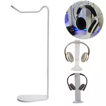 Универсальная акриловая подставка для наушников, держатель для гарнитуры, вешалка для дисплея для вешалки белый