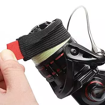 Универсальная эластичная лента 1,5 см/3 см, многоразовая защита для рыболовной катушки, аксессуары для крепления вала катушки 3cm