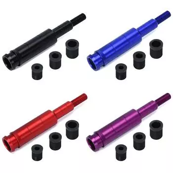 Универсальная алюминиевая ручка переключения передач M10x1,5, удлинитель, регулируемый рычаг, ручной рычаг переключения передач, удлинитель рычага переключения передач синий