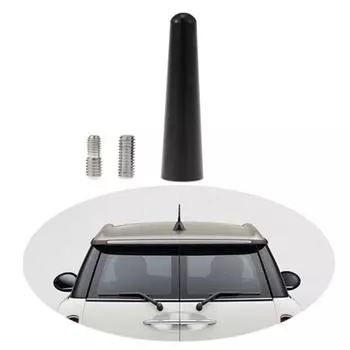 Универсальная антенна для автомобильного радиоприемника, короткая антенна, 2,2-дюймовая антенна для радио AM/FM