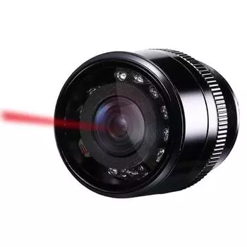Универсальная автомобильная инфракрасная видеокамера ночного видения 25/28 мм с высокой четкостью и камерой заднего вида 28 mm чёрный