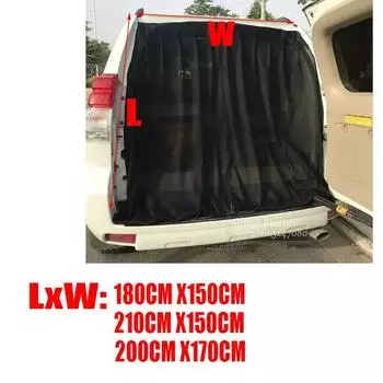 Универсальная автомобильная москитная сетка на заднюю дверь магнитные шторы вентиляционная сетка экран раздвижная дверь москитная сетка фургон москитная сетка для VW T5 T6