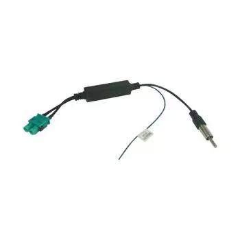 Универсальная автомобильная стереосистема FM AM Радио Антенный адаптер Кабель Twin Fakra Мужской и женский соединительный кабель с разъемом DIN