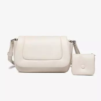 Универсальная большая вместительная модная сумка для особых интересов из мягкой кожи спонж-сумка Простая сумка через плечо с облаками под мышками