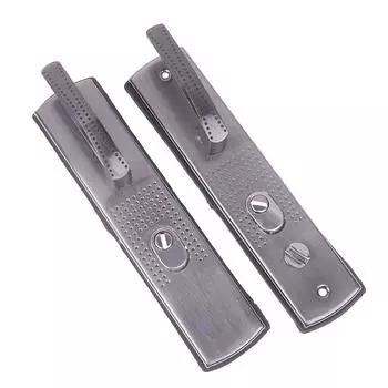 Универсальная дверная ручка безопасности Ручка из алюминиевого сплава Ручка с утолщенной панелью Фурнитура для дверного замка Бытовая фурнитура