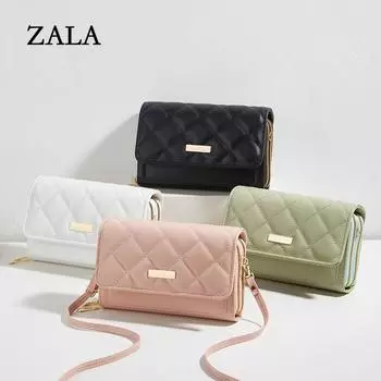 Универсальная двухслойная вышитая сумка для мобильного телефона женская сумка новая вышитая ромбовидная маленькая ароматная сумка через плечо женская сумка-мессенджер белый