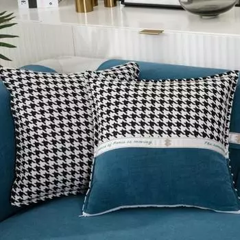 Универсальная европейская подушка для дивана из синели Four Seasons, серая нескользящая подушка, чехол для дивана, ткань 70*70