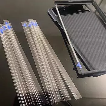 Универсальная фиксирующая лента для чехла для телефона, прочная лента для захвата сотового телефона, которую можно разрезать, применимая противоскользящая клеевая полоска для рамки мобильного телефона