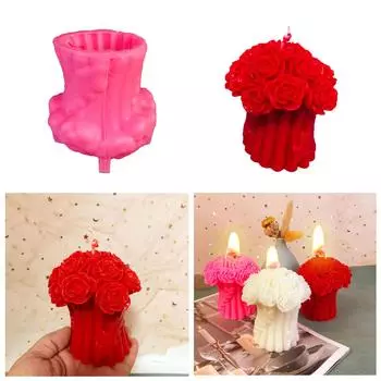 Универсальная форма в форме розового дерева, силиконовые формы для ароматерапии, универсальная форма для украшения торта