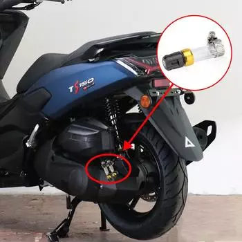 Универсальная головка сливной трубки воздушного фильтра Moto из Таиланда для PCX150 PCX160 ADV150 ADV160 Aerox 155 Nmax V1 V2 Click 125i 150i золотой