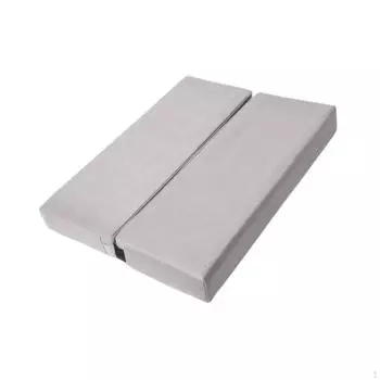 Универсальная и практичная подушка для йоги, удобный аксессуар для растяжки, серый