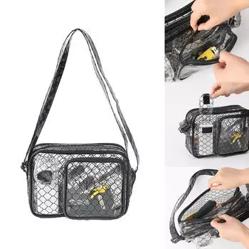 Универсальная инженерная сумка из прозрачного ПВХ, большая вместимость для чистых помещений полупроводниковой промышленности