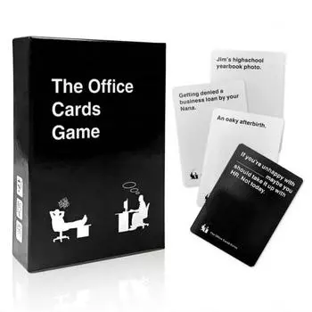 Универсальная карточная игра The Office, оригинальное издание, игра для вечеринок для взрослых, игральные карты, веселые вечеринки и настольные игры, ночные рождественские игрушки